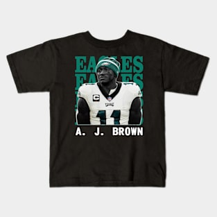 Philadelphia Eagles A. J. Brown 11 Kids T-Shirt